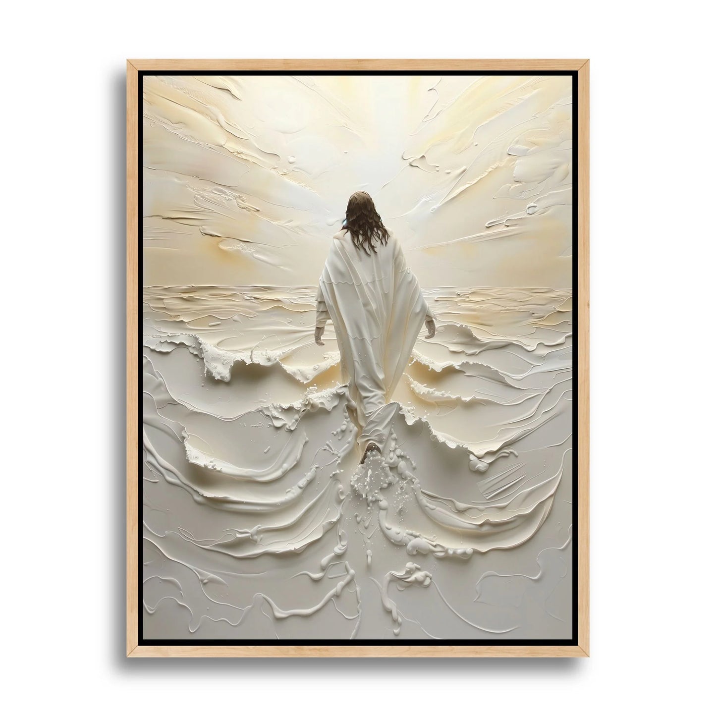 Jesus Walking on the White Sea